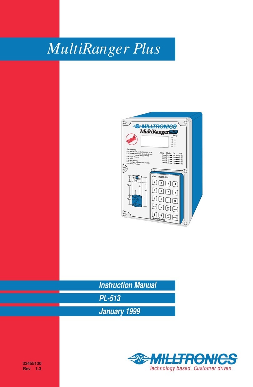 Milltronics MultiRanger Plus PL-513 User manual