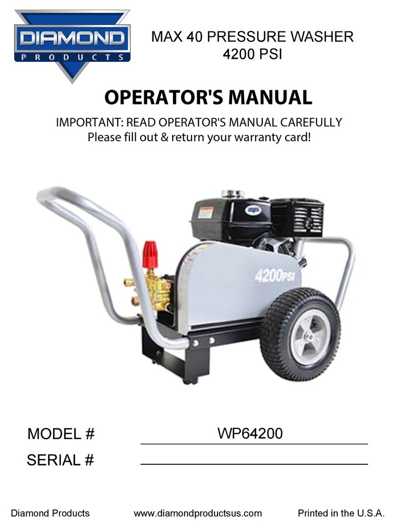 Diamond Products WP64200 Operator's manual