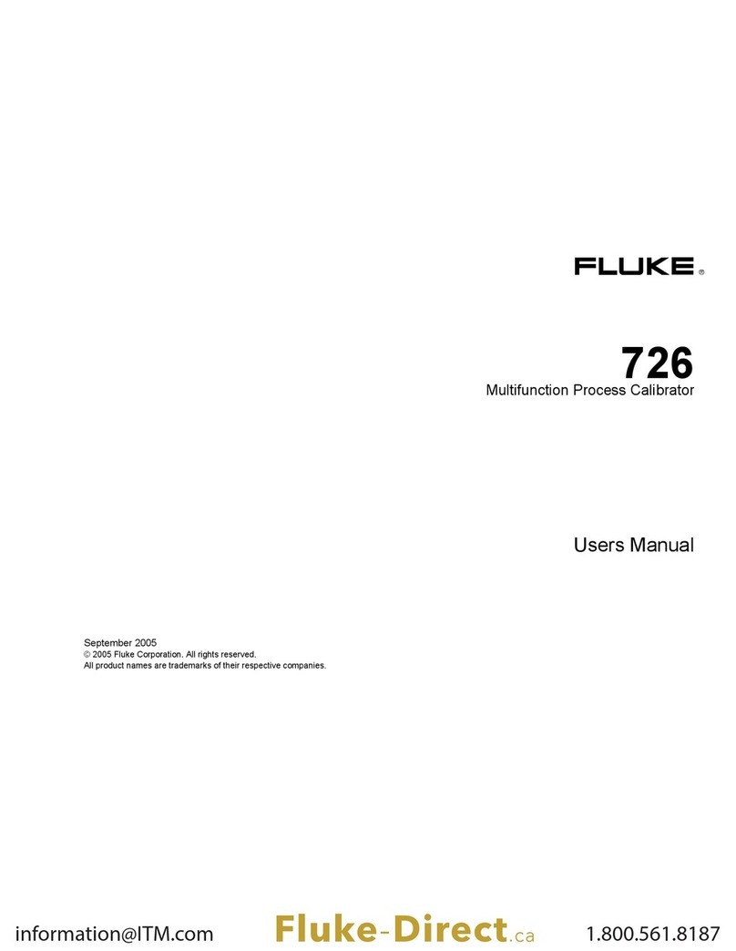 Fluke 726/FPC user manual