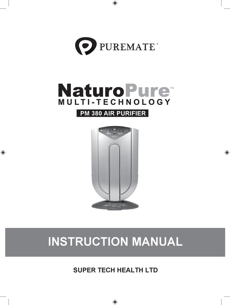 PureMate NaturoPure PM 380 instruction manual