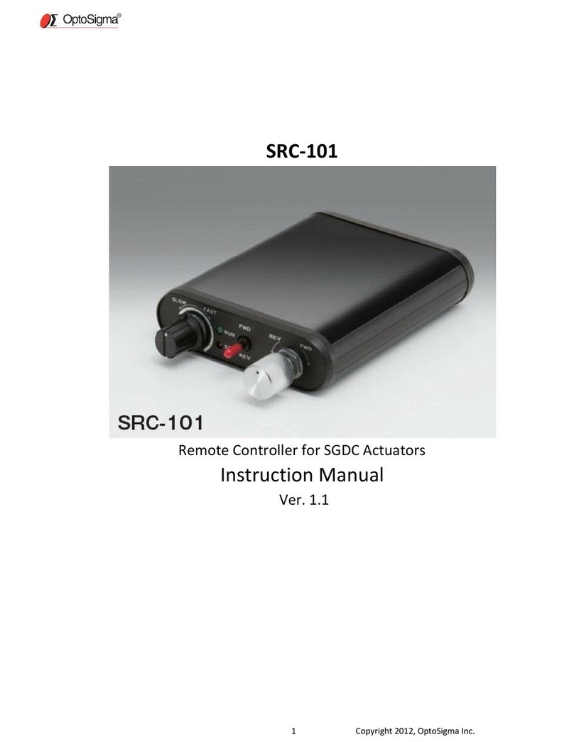 OptoSigma SRC-101 instruction manual