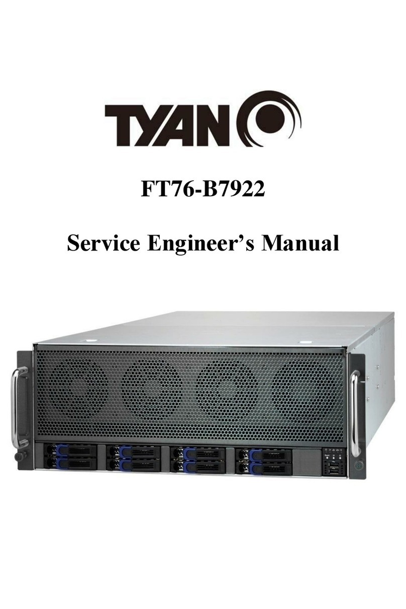 TYAN FT76-B7922 Quick start guide