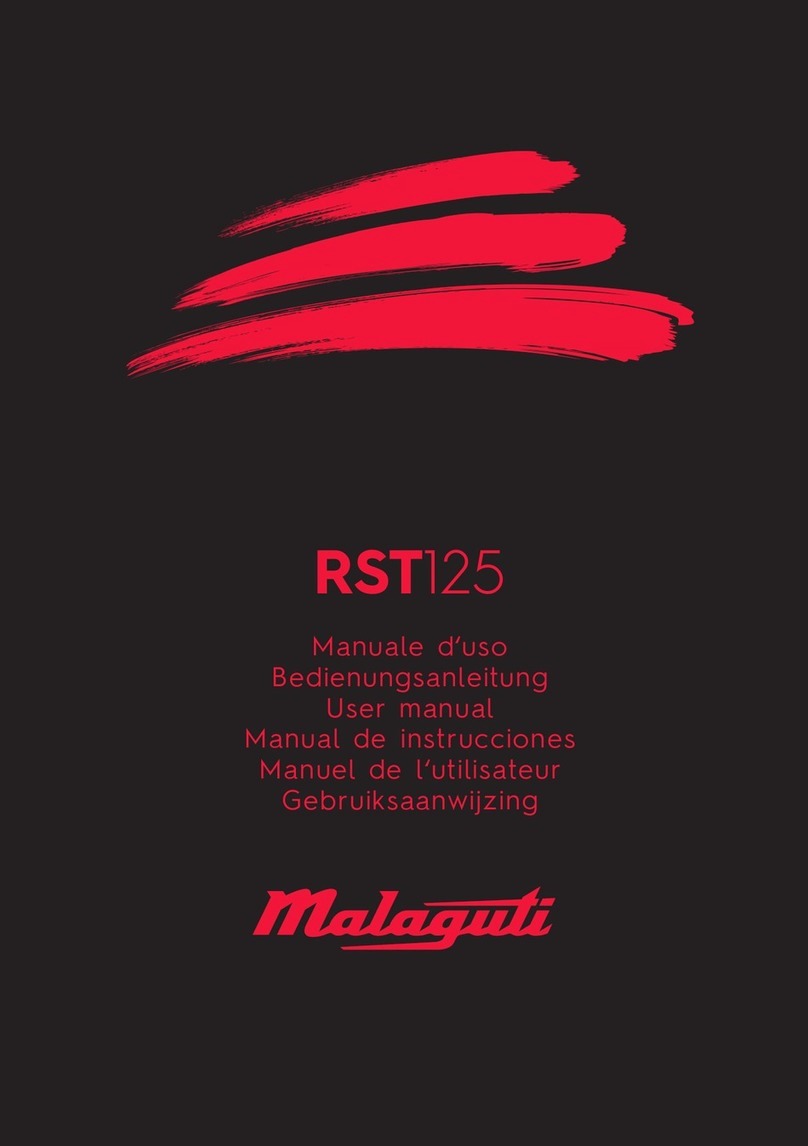 Malaguti RST125 2018 User manual