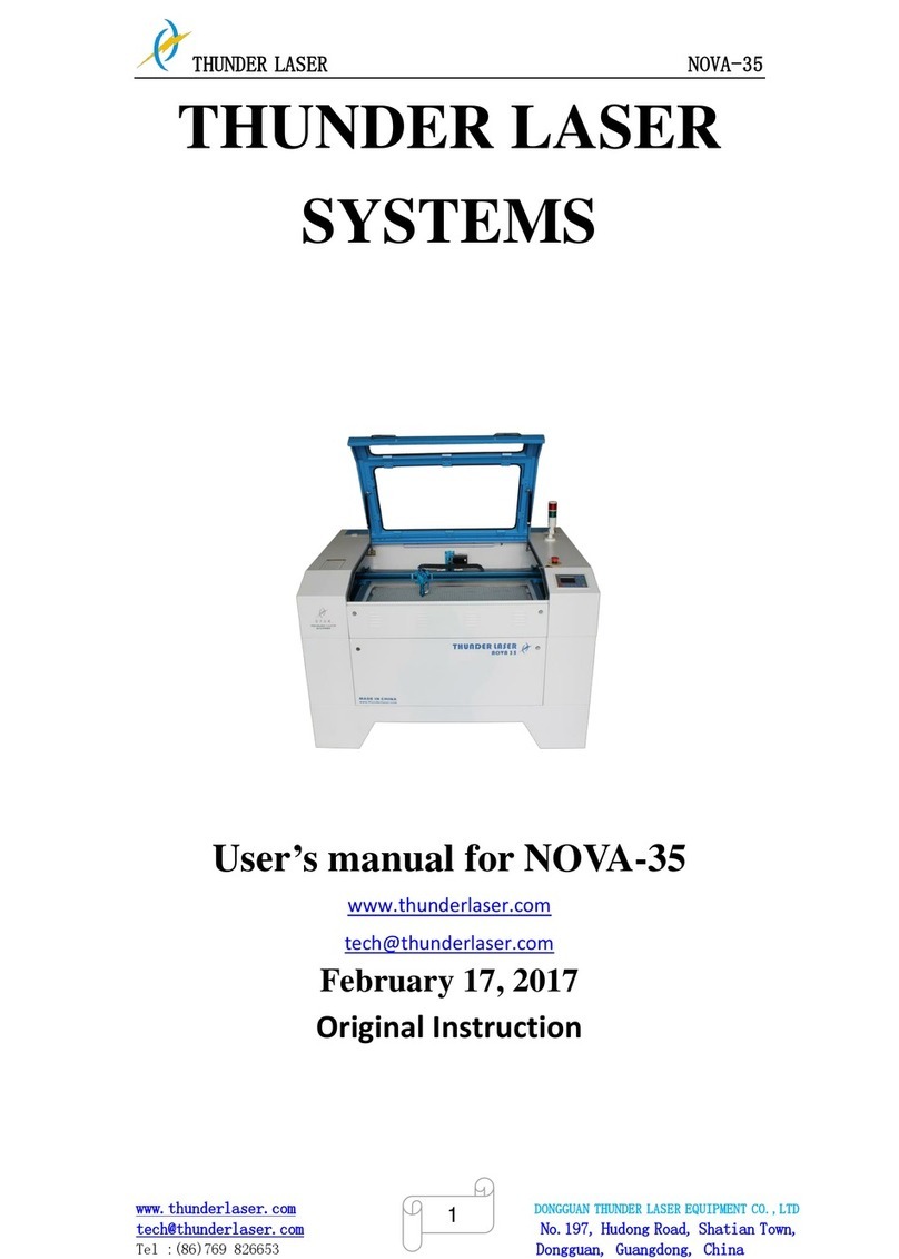 Thunder Laser NOVA-35 user manual