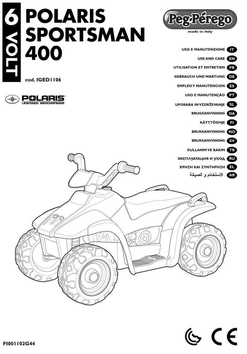 Peg-Perego IGED1106 Installation instructions