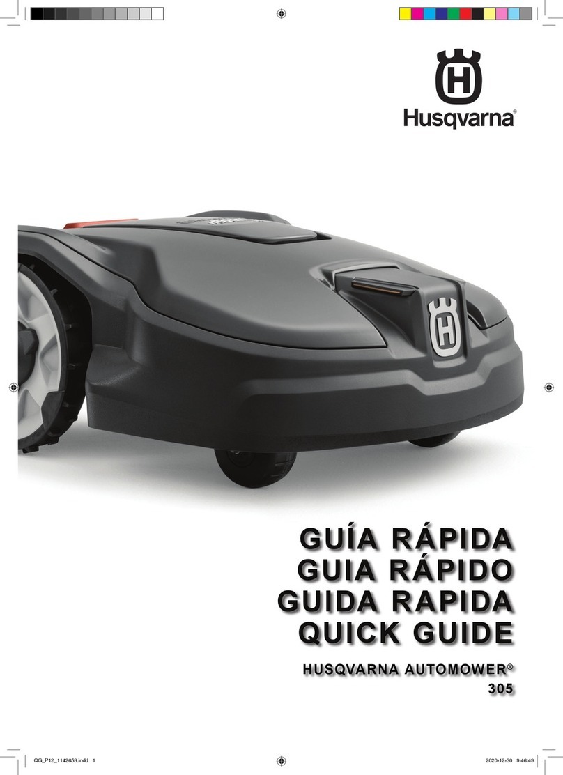 Husqvarna Automower 305 quick guide