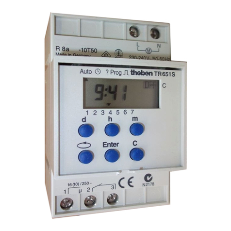 Theben TR 652 S User manual