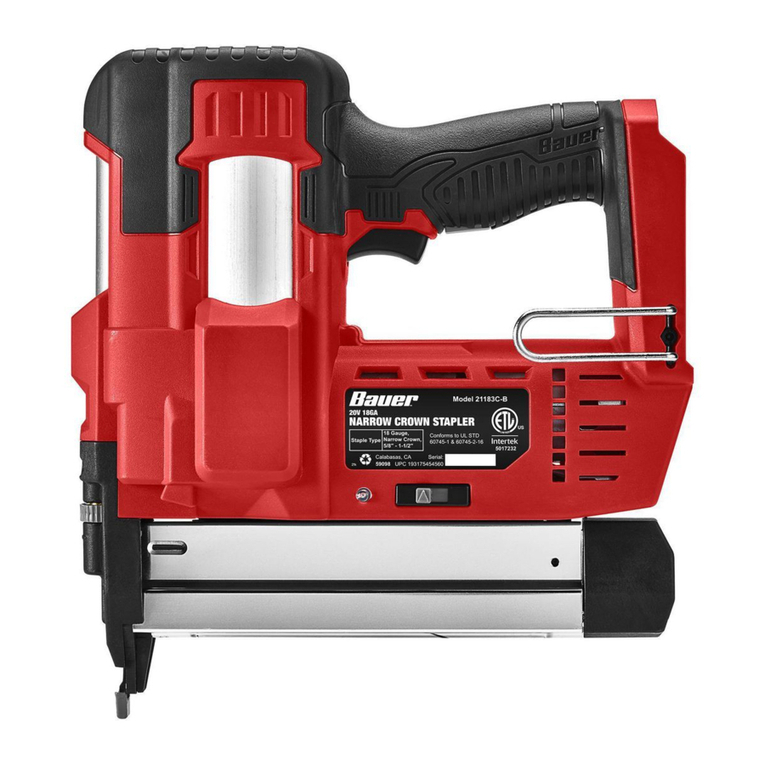 Bauer 21183C-B User manual