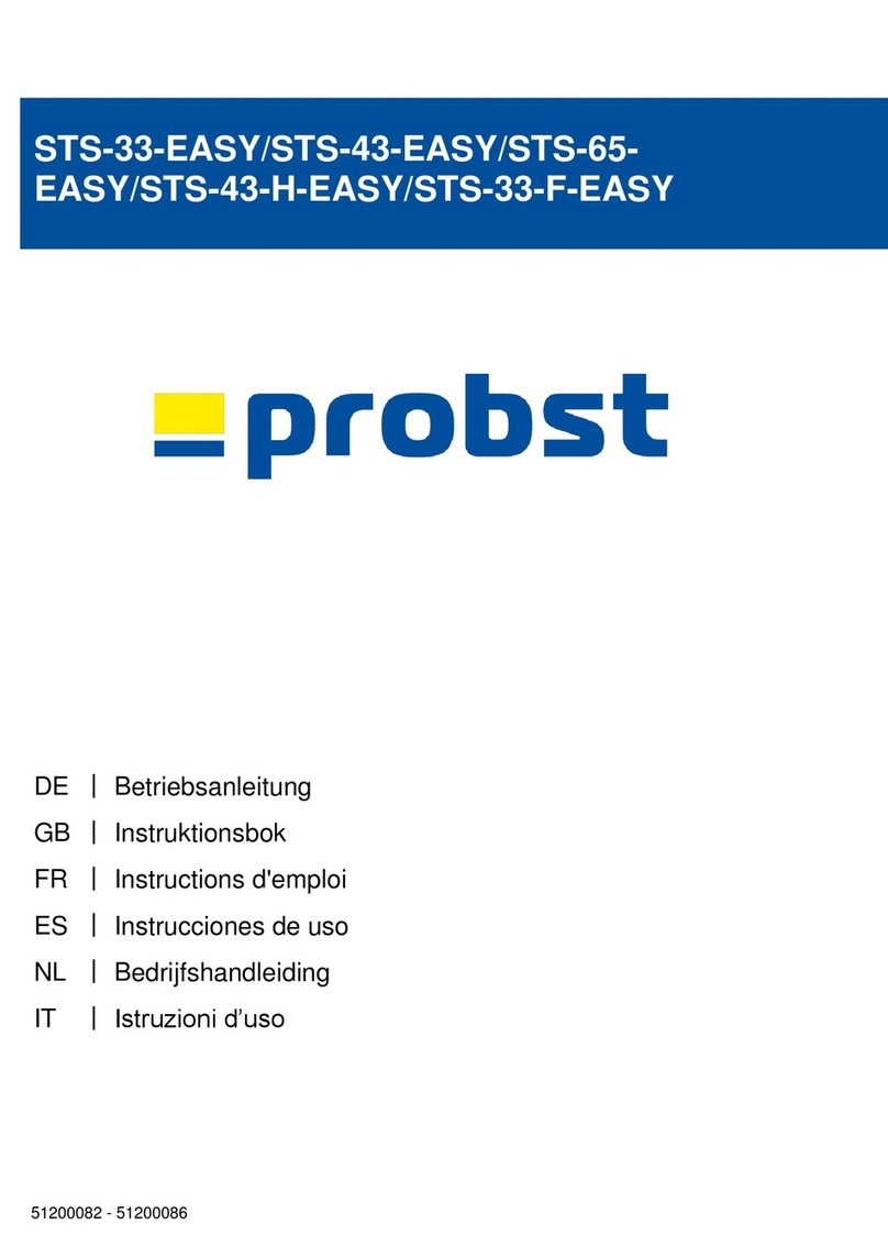 probst STS-33-EASY User manual