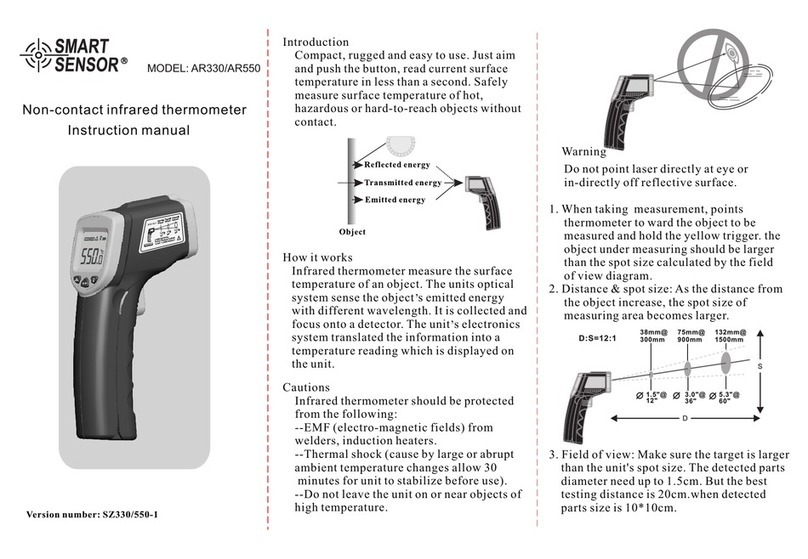 Smart Sensor AR330 User manual