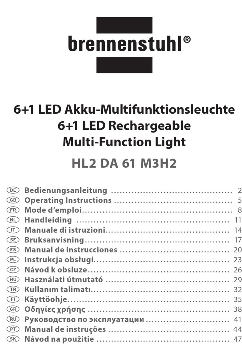 brennenstuhl HL DA 61 M3H2 operating instructions
