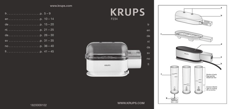 Krups F23470 User manual
