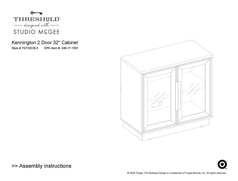 Threshold STUDIO MCGEE Kennington TGT32CB-3 User manual Threshold STUDIO MCGEE Kennington TGT32CB-3 User manual
