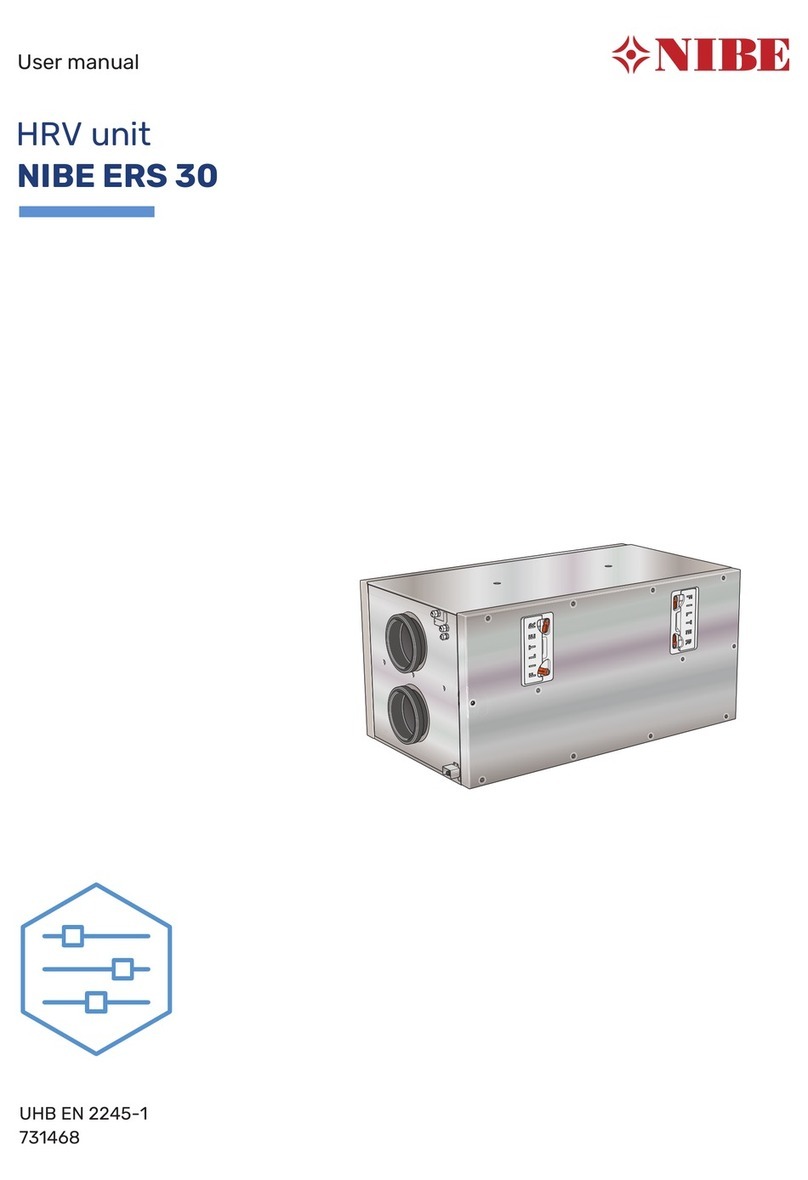 Nibe ERS 30 user manual