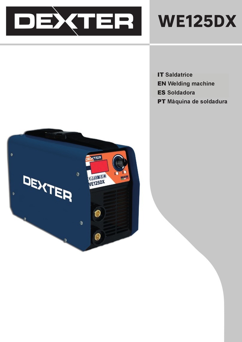 Dexter Laundry WE125DX User manual