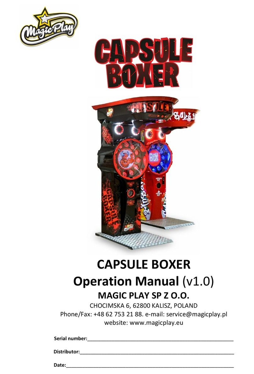 Magic Play CAPSULE BOXER Operation manual