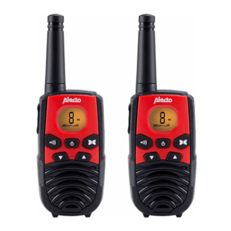 Alecto FR-10 user manual