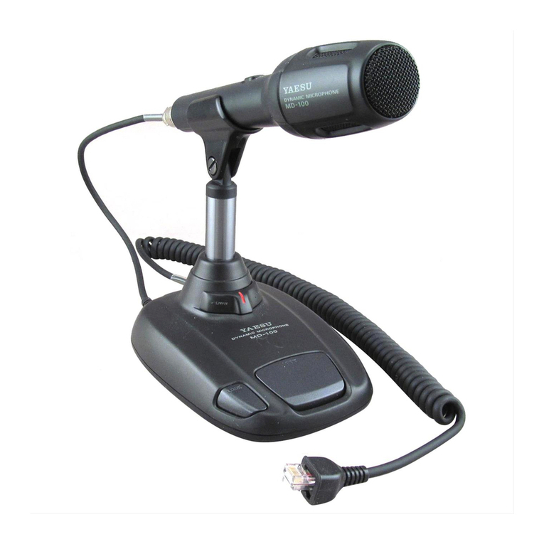 Yaesu MD-100A8X user manual