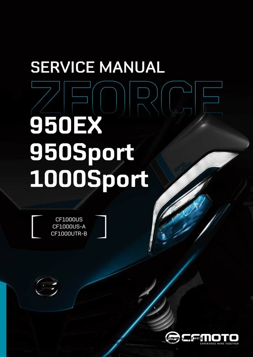 CF MOTO ZForce 950EX Service manual