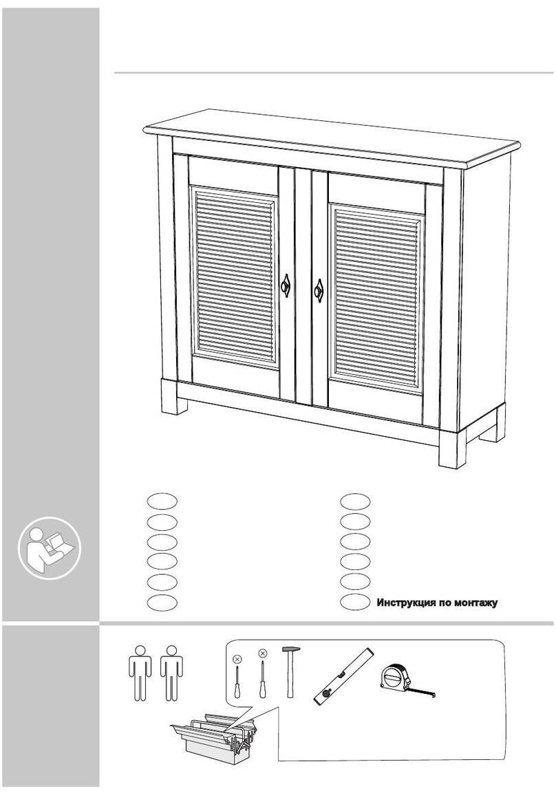Home affaire Rauna 60956905 Assembly instructions Home affaire Rauna 60956905 Assembly instructions