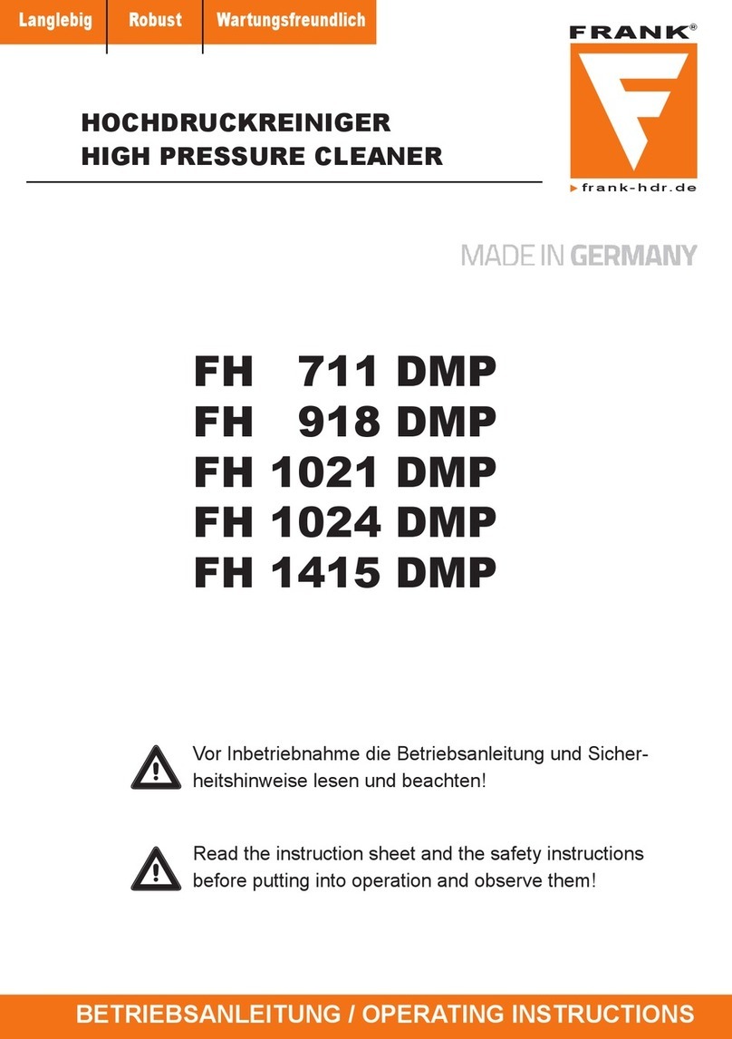 Frank FH 711 DMP operating instructions