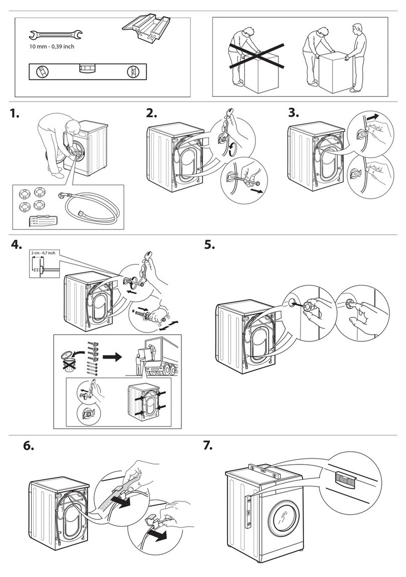 Whirlpool FFD11469BSVUK quick start guide