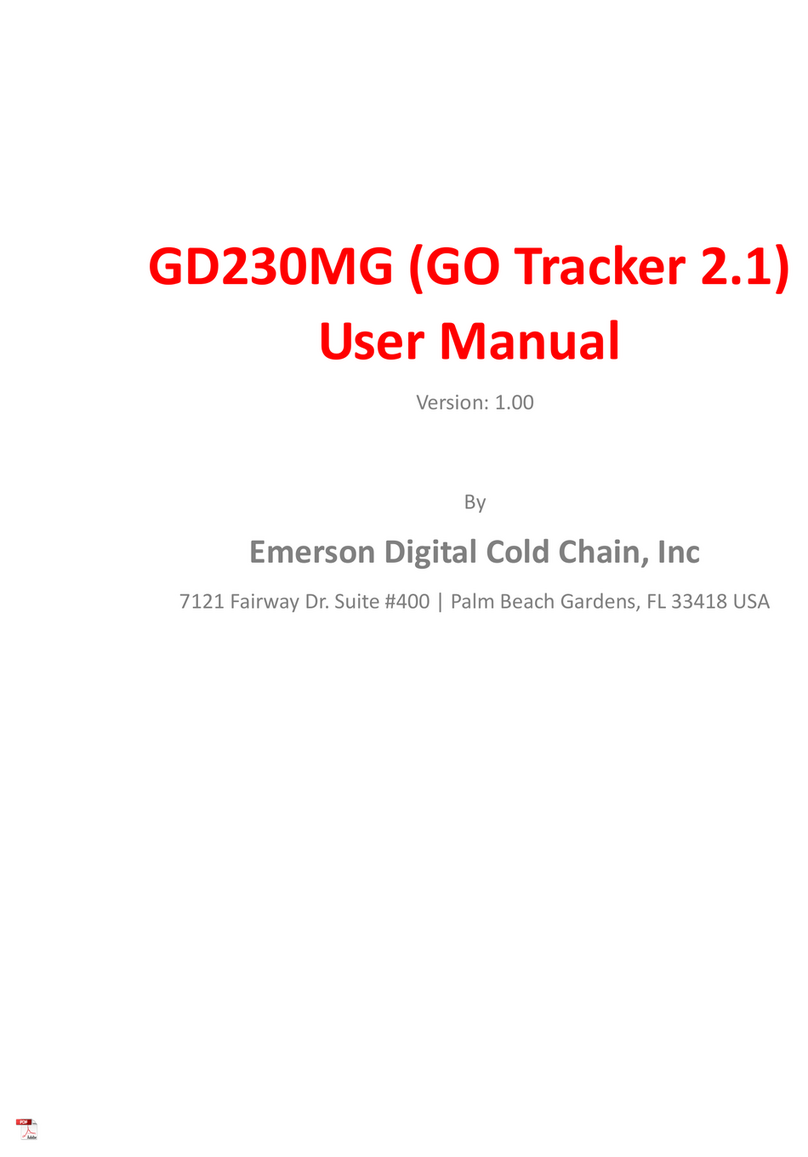 Emerson GO Tracker 2.1 user manual