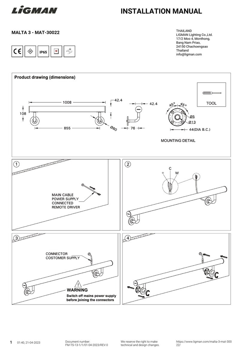 LIGMAN MALTA 3 User manual