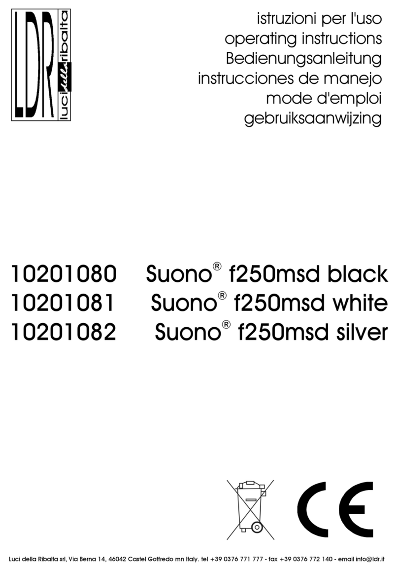 LDR Suono f250msd User manual