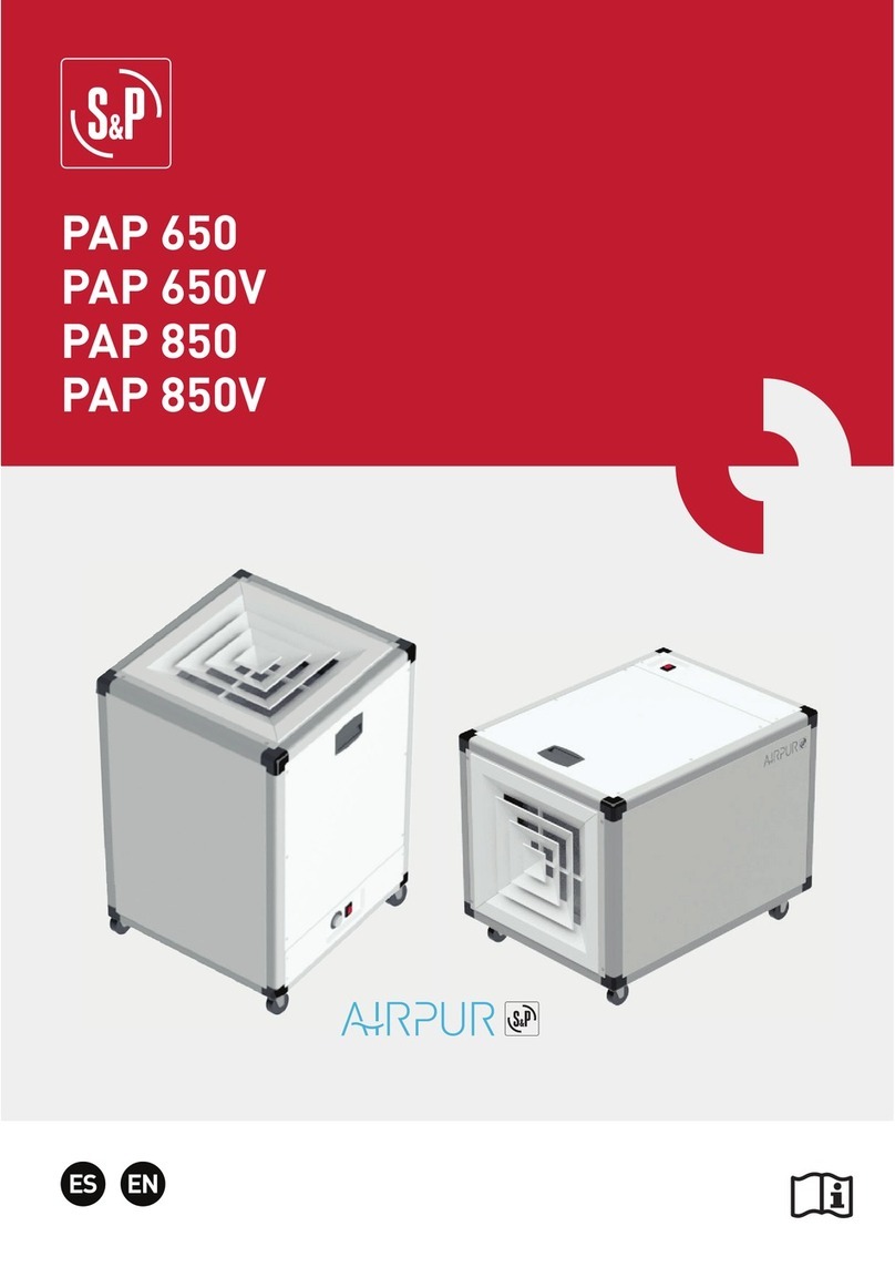S&P AIRPUR PAP 650V quick start guide