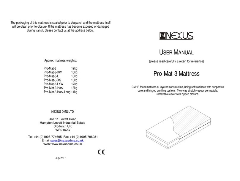 Nexus Pro-Mat-3 user manual
