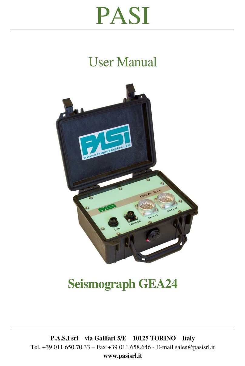 PASI GEA24 user manual