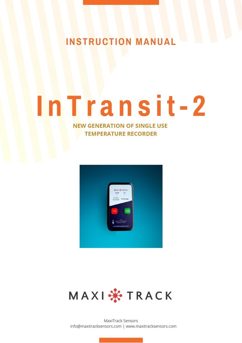 MaxiTrack Sensors InTransit-2 instruction manual