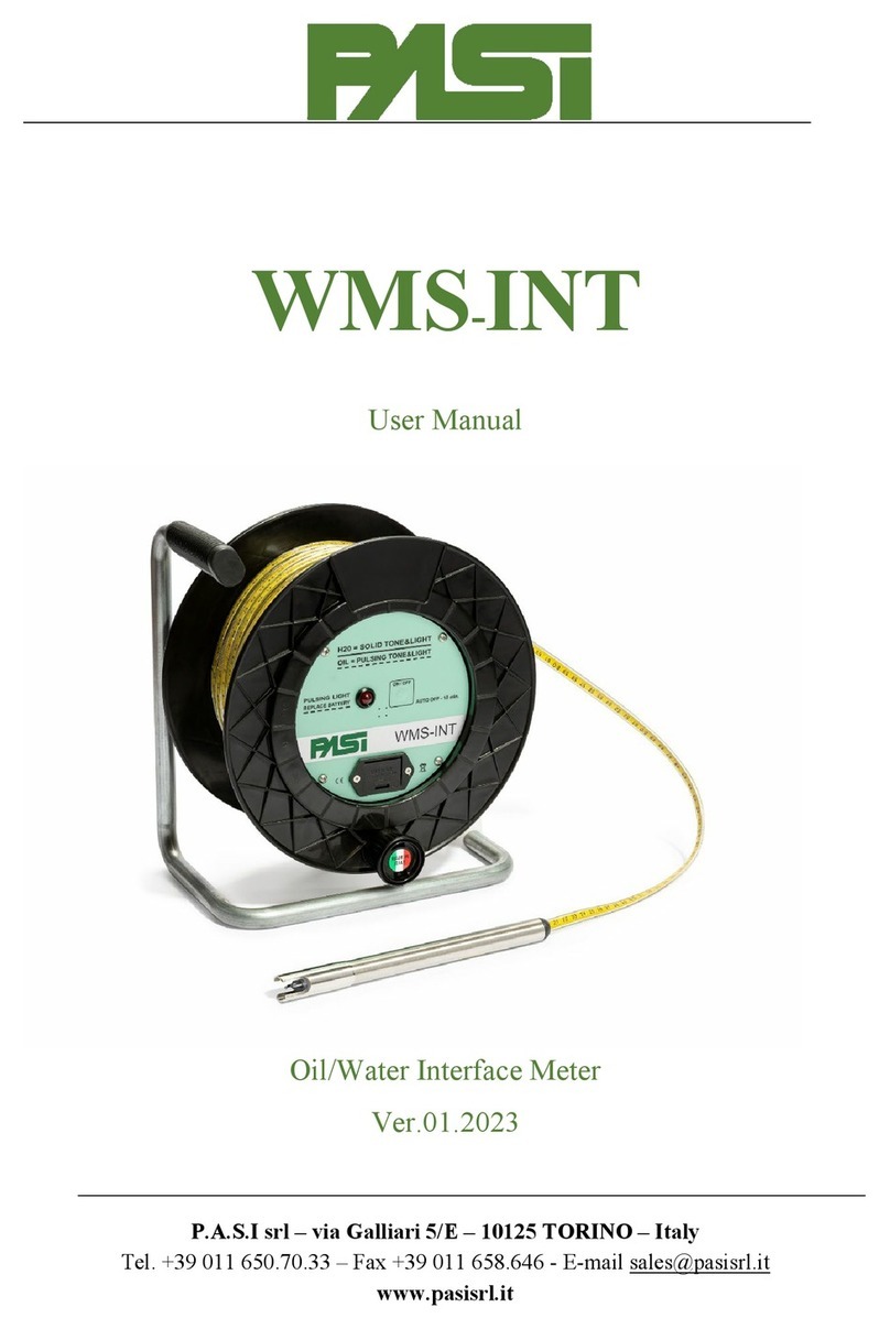 PASI WMS-INT user manual