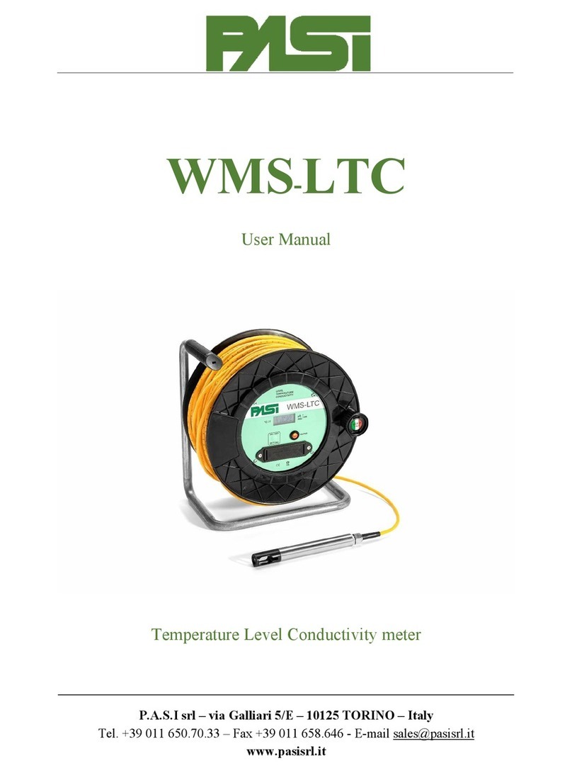 PASI WMS-LTC User manual