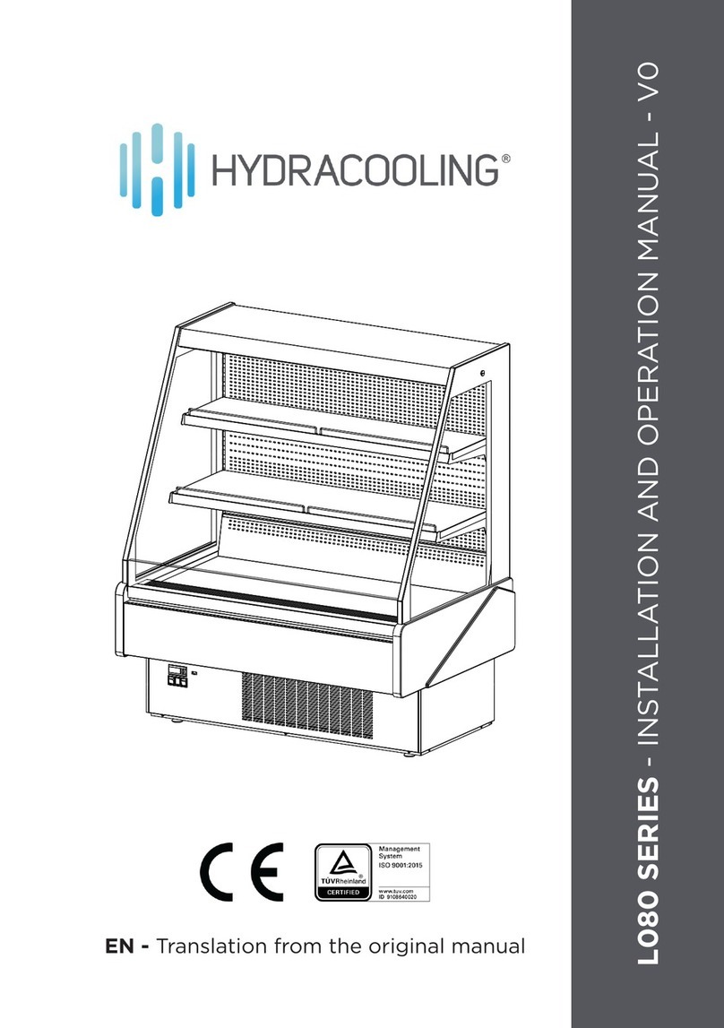 HYDRACOOLING L080 Series Installation and operation manual