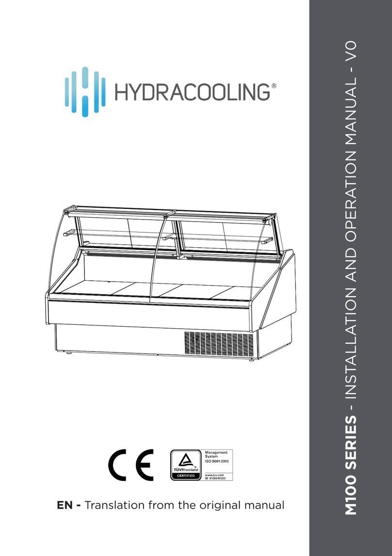 HYDRACOOLING M100 Series Installation and operation manual HYDRACOOLING M100 Series Installation and operation manual
