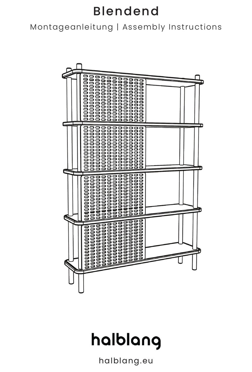 halblang Blendend Assembly instructions