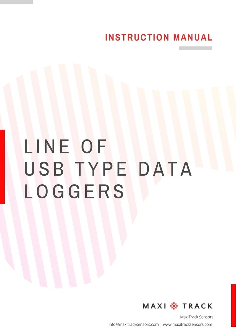 MaxiTrack Sensors 2ctemp-USB instruction manual