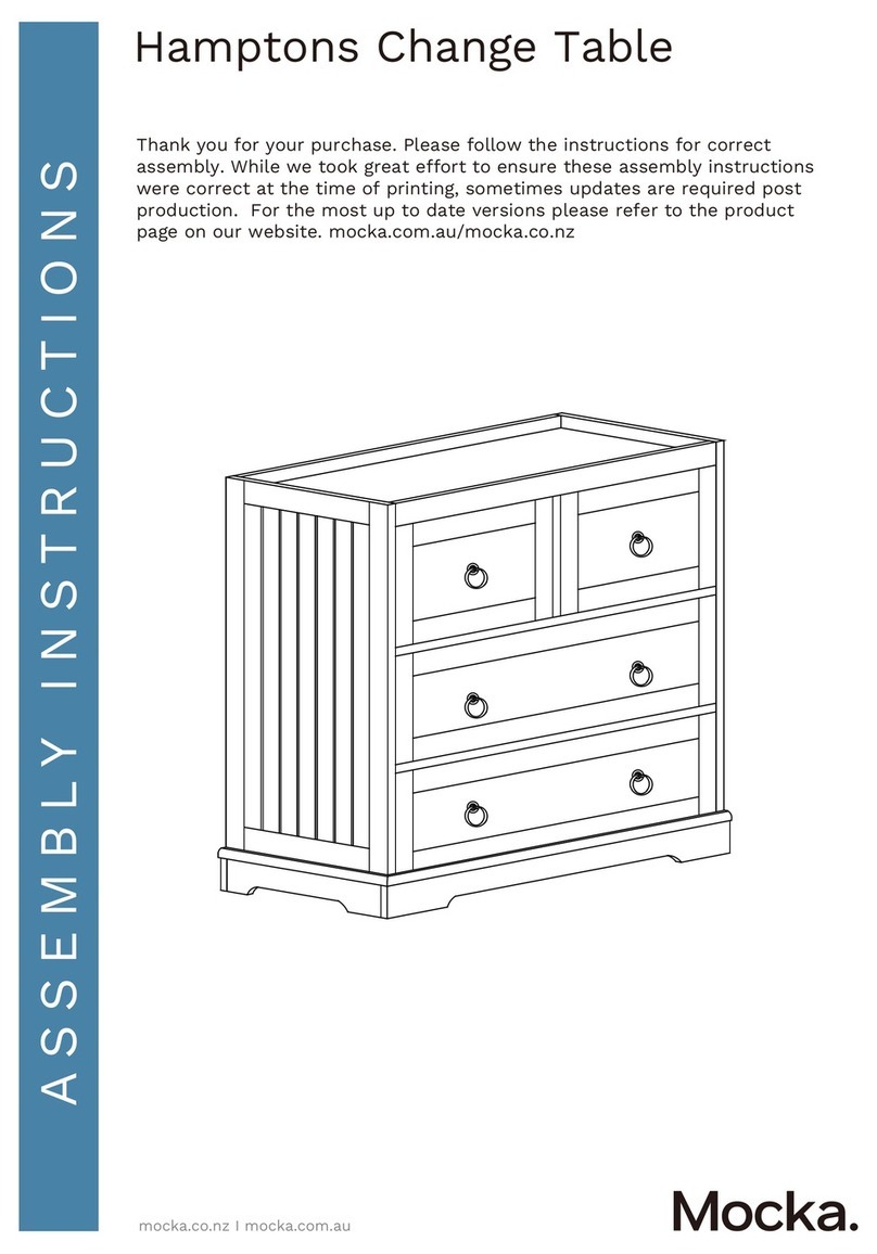 Mocka Hamptons User manual Mocka Hamptons User manual