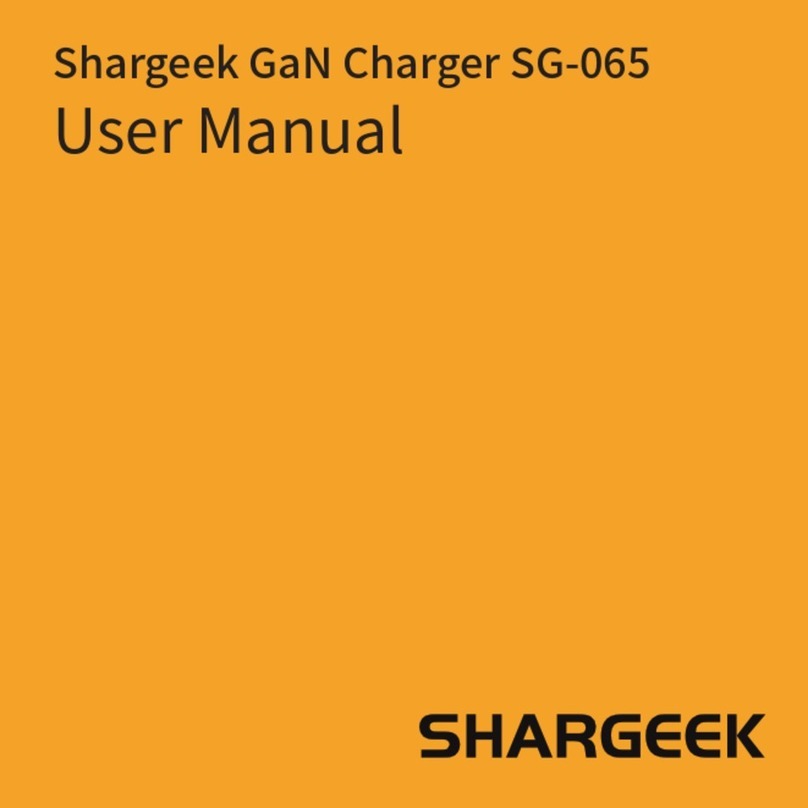 SHARGEEK SG-065 user manual