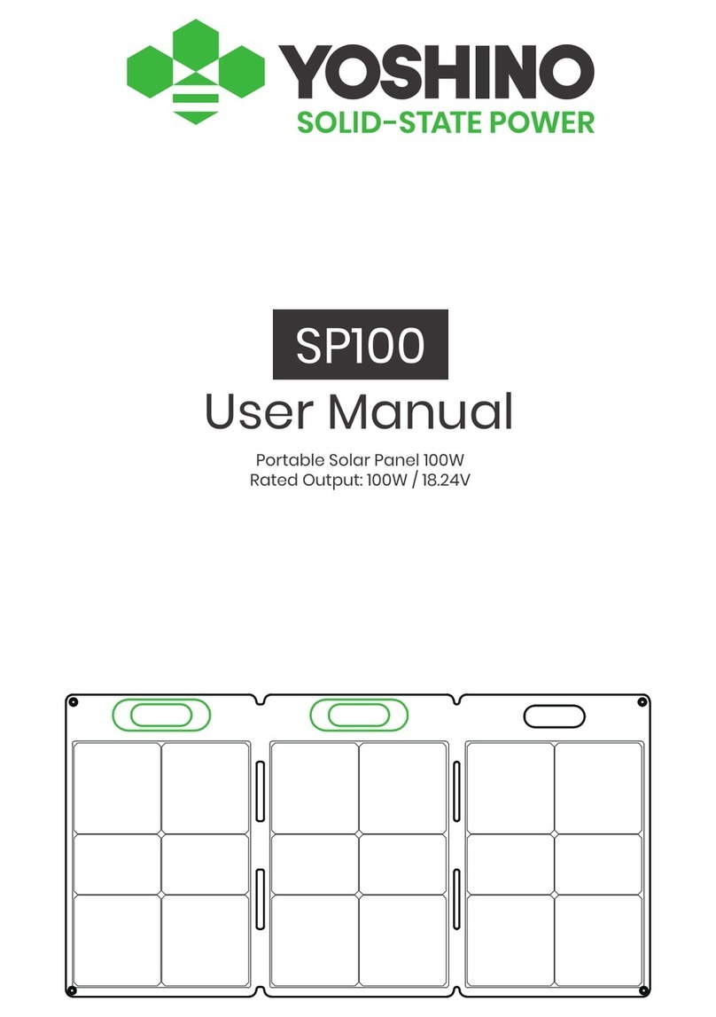 YOSHINO SP100 user manual