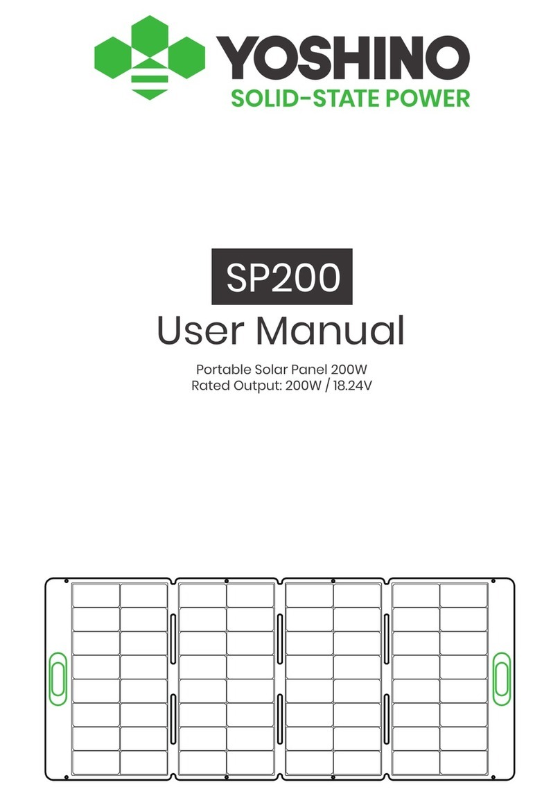 YOSHINO SP200 user manual