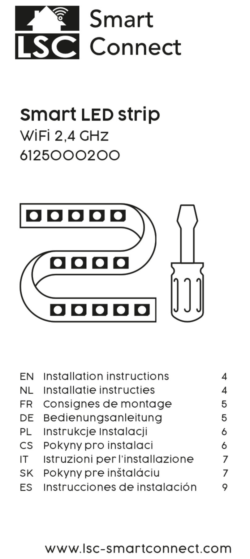 LSC Smart Connect 6125000200 installation instructions