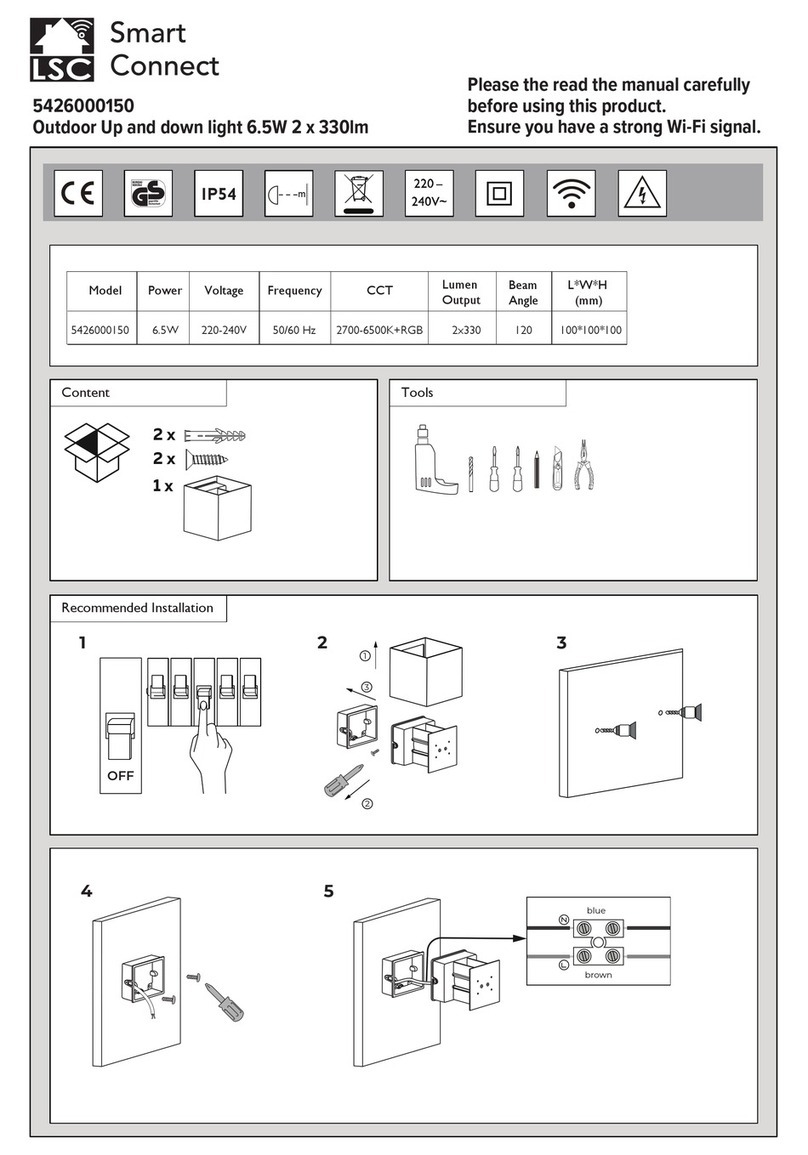 LSC Smart Connect 5426000150 quick start guide