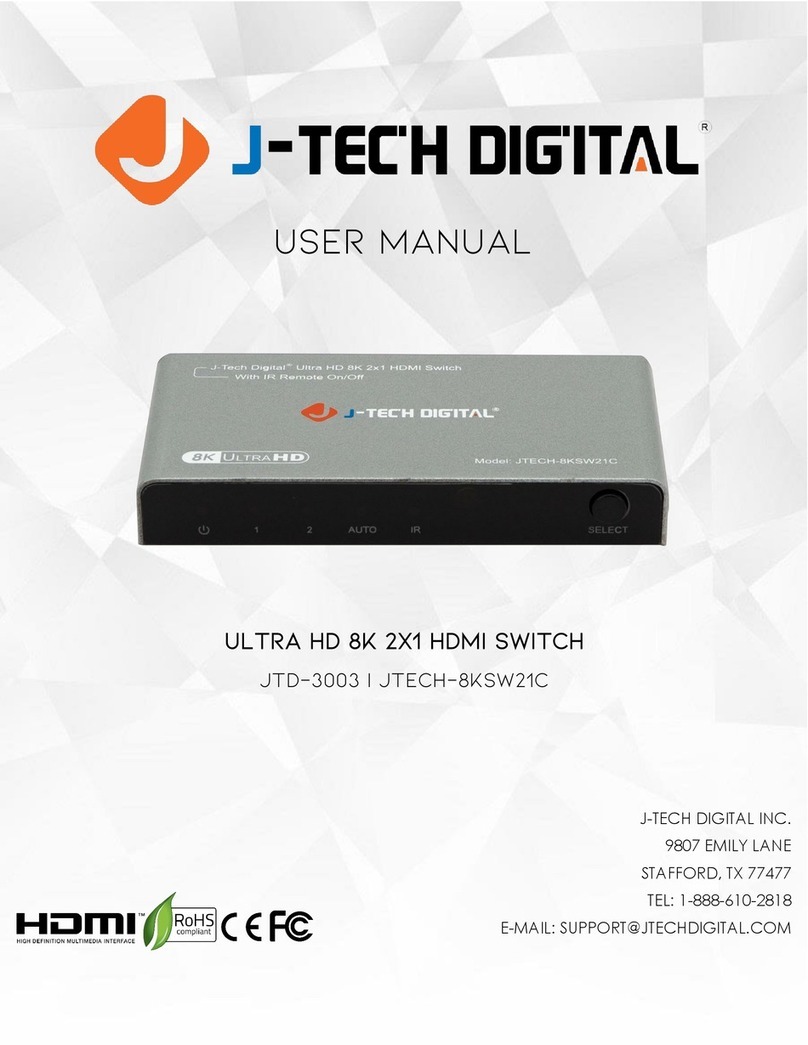 J-Tech Digital JTD-3003 User manual