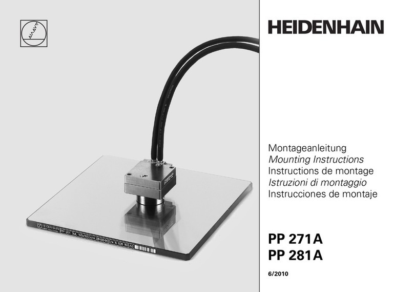 HEIDENHAIN PP 271A Mounting instructions