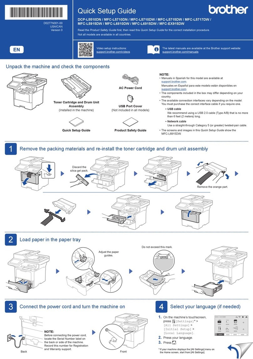 Brother DCP-L5510DN User manual