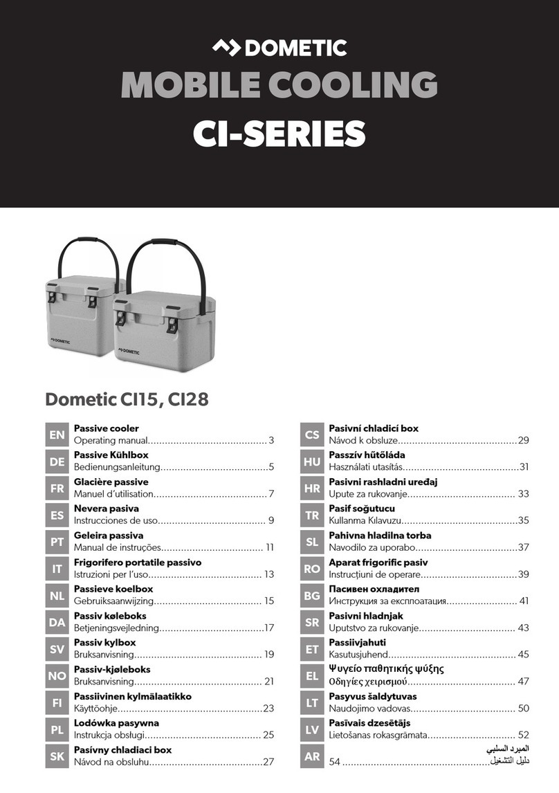 Dometic CI Series operating manual