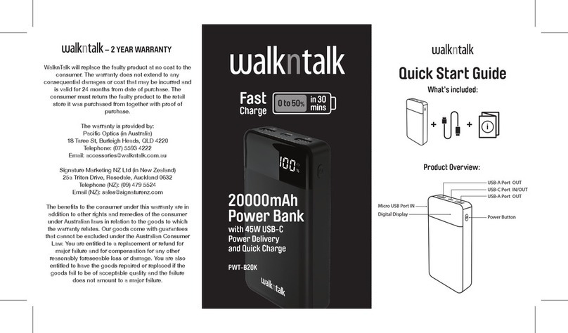 walkntalk PWT-B20K quick start guide